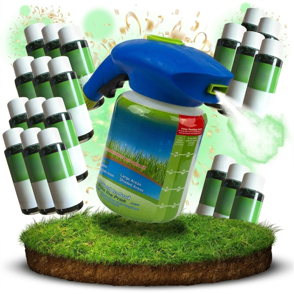 Liquid Lawn Seed Spray