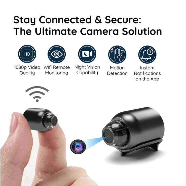 Compact WiFi Security Camera