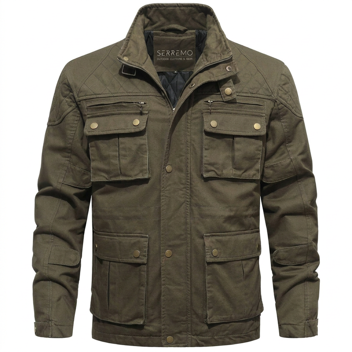 Rugged Quilted Lined Jacket