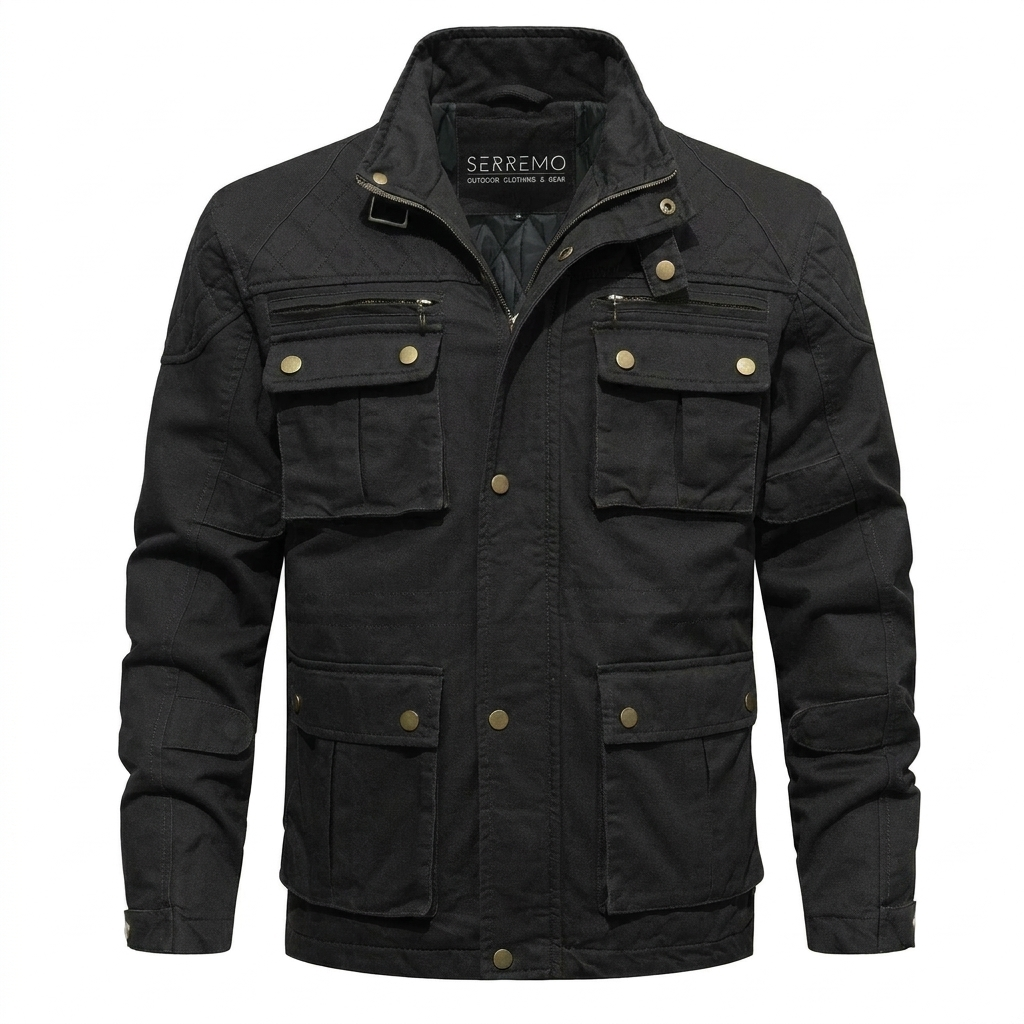 Rugged Quilted Lined Jacket