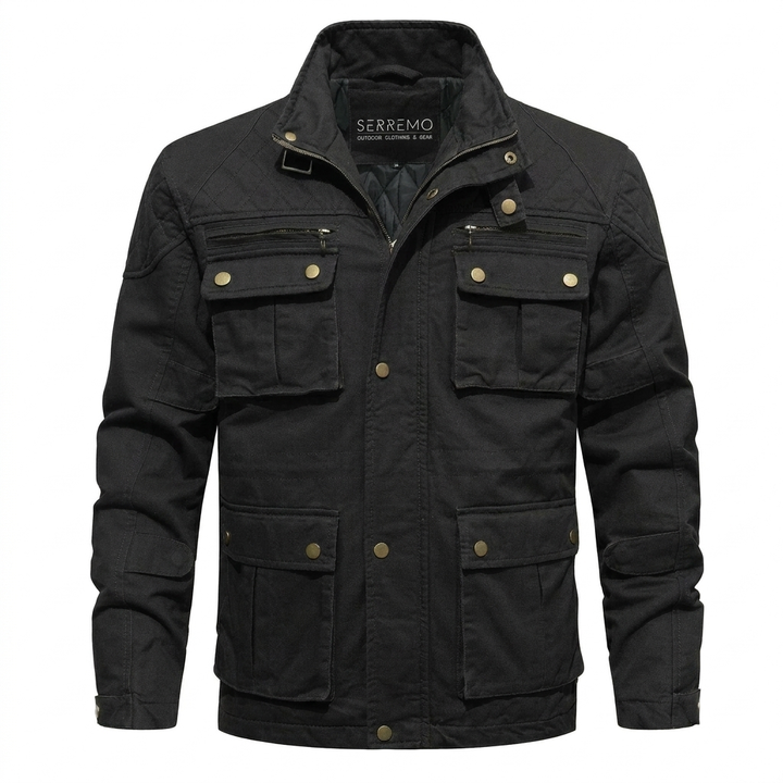 Rugged Quilted Lined Jacket