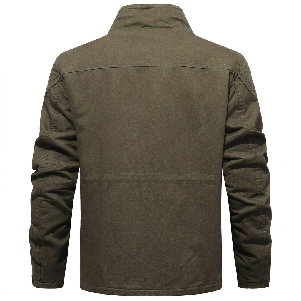 Rugged Quilted Lined Jacket