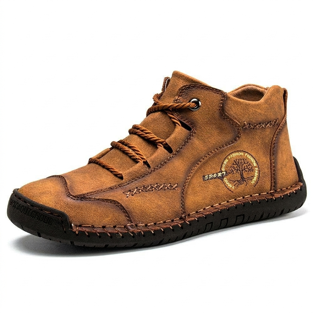 Classic Leather Orthopedic Boots for Men