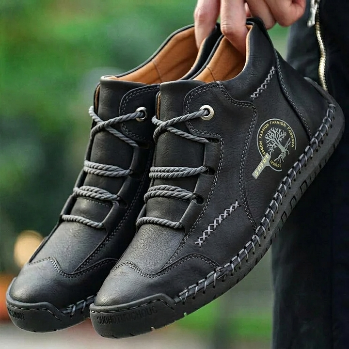 Classic Leather Orthopedic Boots for Men