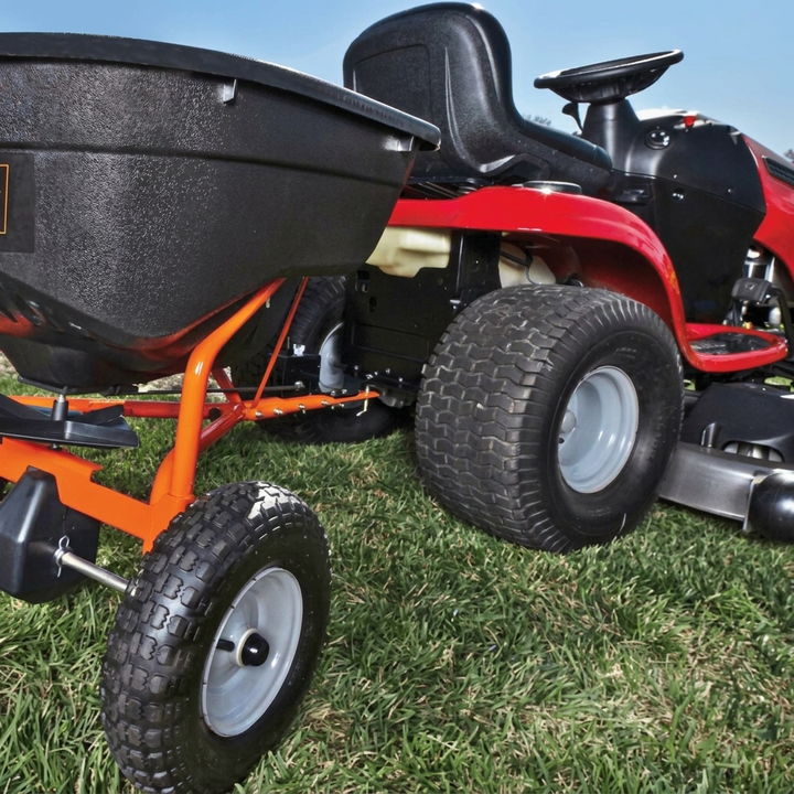 Premium Tow-Behind Garden Fertilizer Spreader