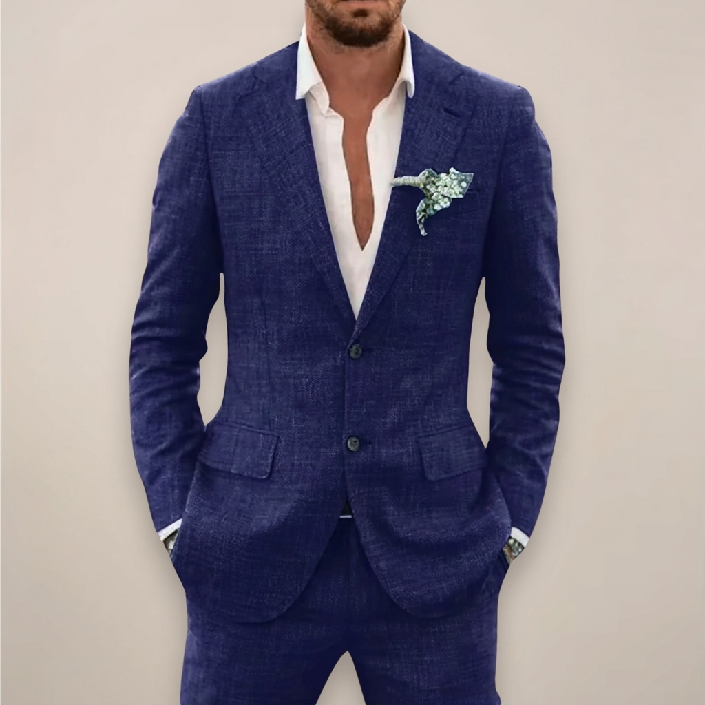 Men’s Slim Fit Suit – Tailored Jacket & Pants Set