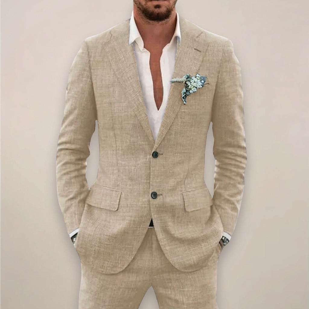 Men’s Slim Fit Suit – Tailored Jacket & Pants Set