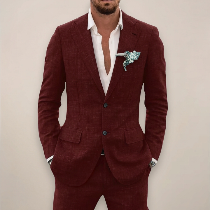 Men’s Slim Fit Suit – Tailored Jacket & Pants Set
