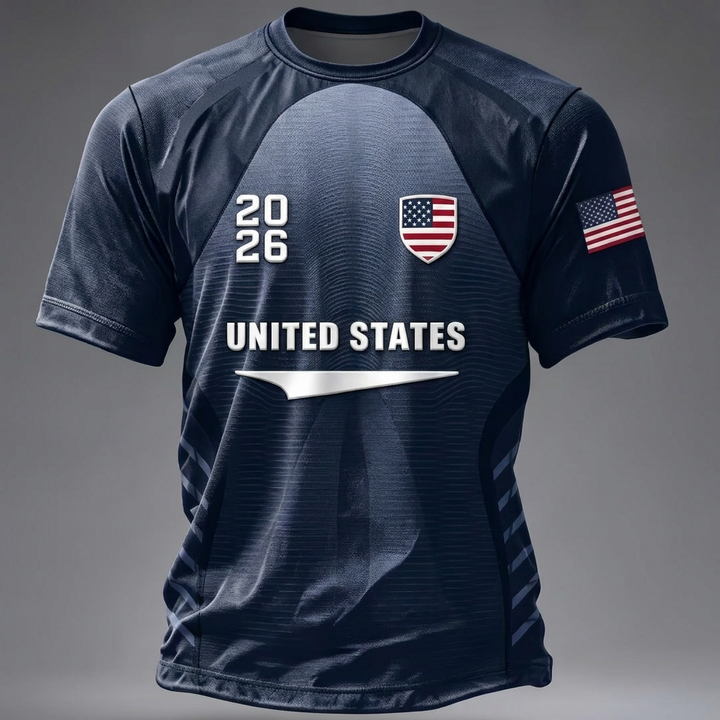 Men’s Printed Soccer Fan T-Shirt