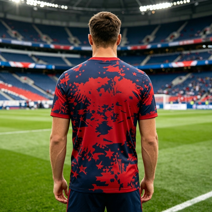 Men’s USA Patriotic Soccer T-Shirt