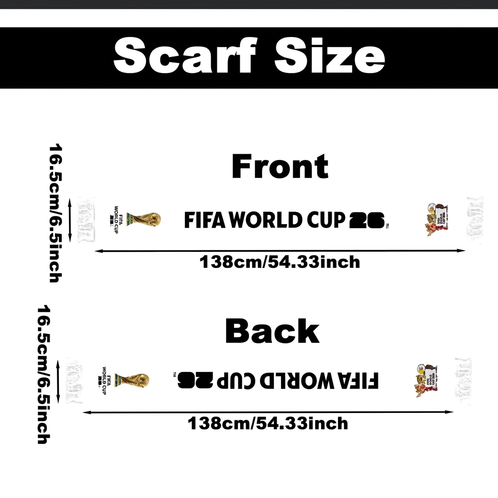 World Football Celebration Scarf