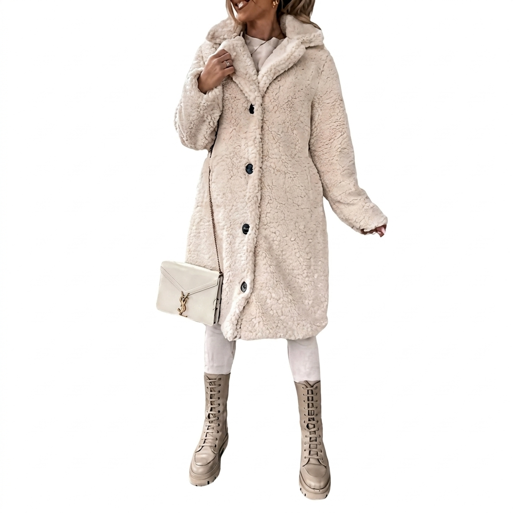 Longline Women’s Coat – Cozy and Elegant Winter Layer