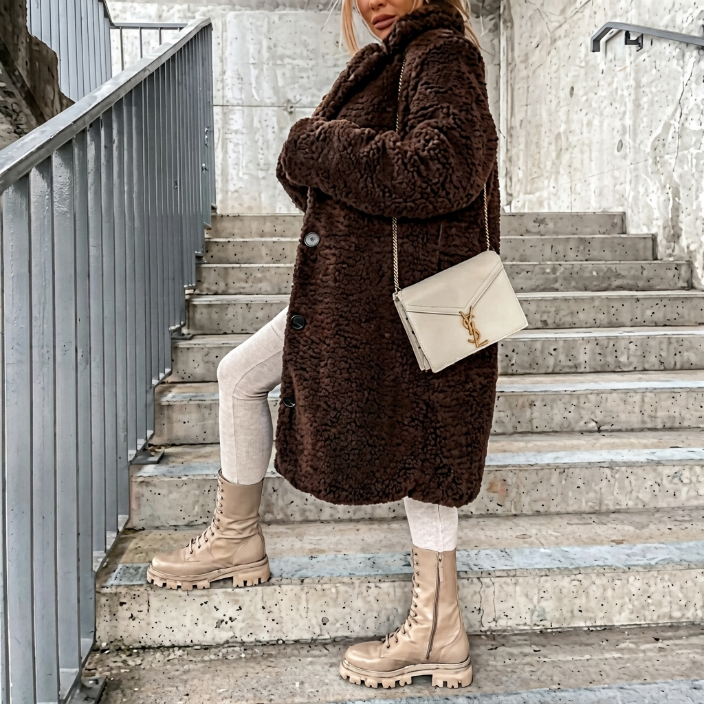 Longline Women’s Coat – Cozy and Elegant Winter Layer