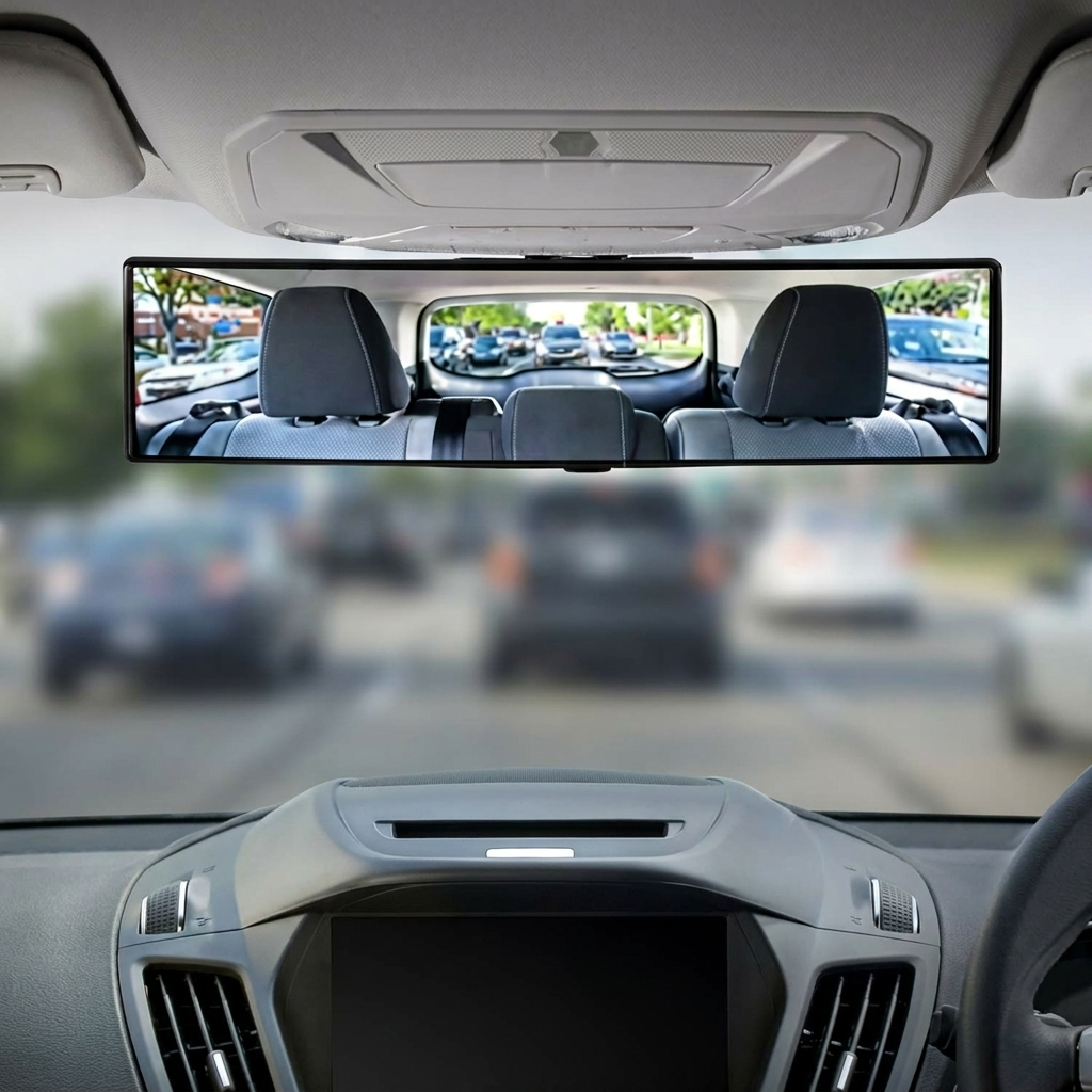 Vehicle Rearview Mirror – Wider View for Safer Driving