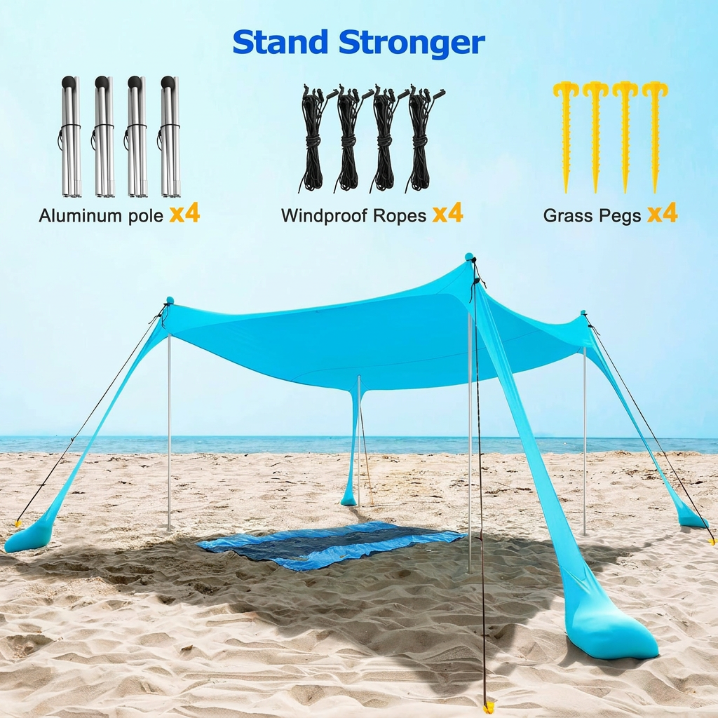 UV Protection Beach Tent