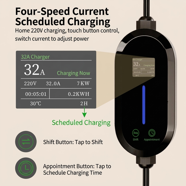 EV Portable Charging Gun