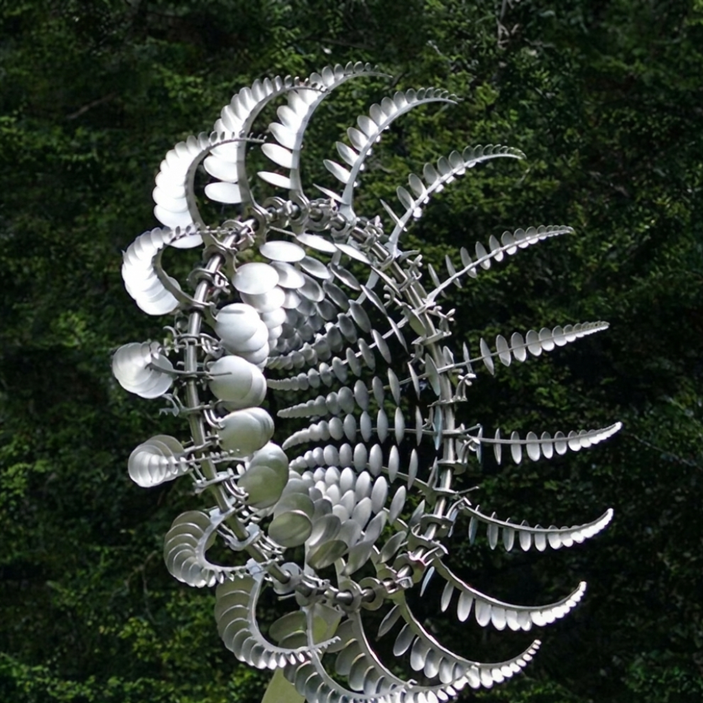 Anti-Rust Kinetic Metal Wind Spinner Windmill