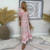Women’s V-Neck Floral Dress