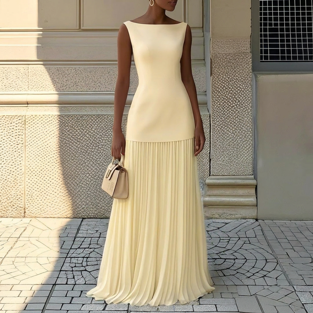 Elegant Women’s Sleeveless Vest Dress