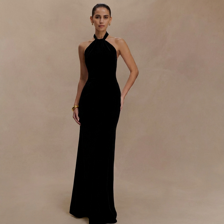 Women’s Backless Slim Fit Party Dress