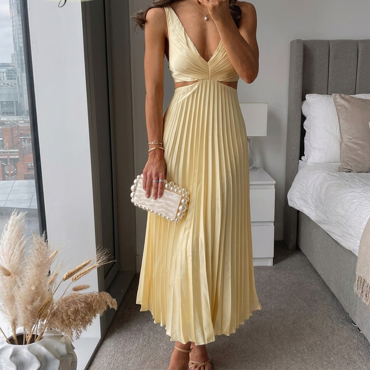 Women’s Elegant Backless Summer Maxi Dress