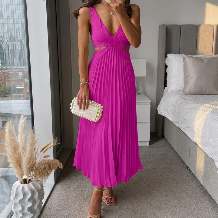 Women’s Elegant Backless Summer Maxi Dress