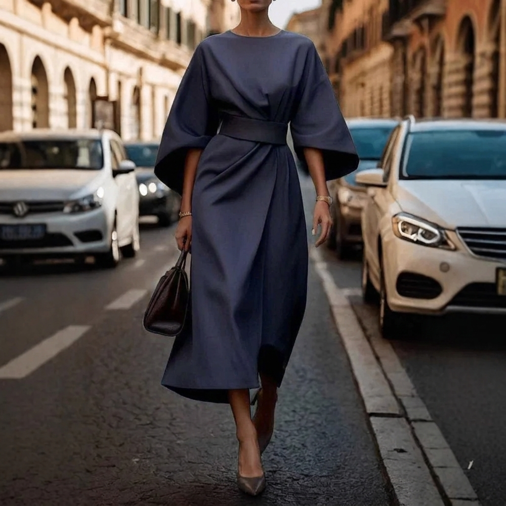 Women's Elegant Loose Sleeve Dress
