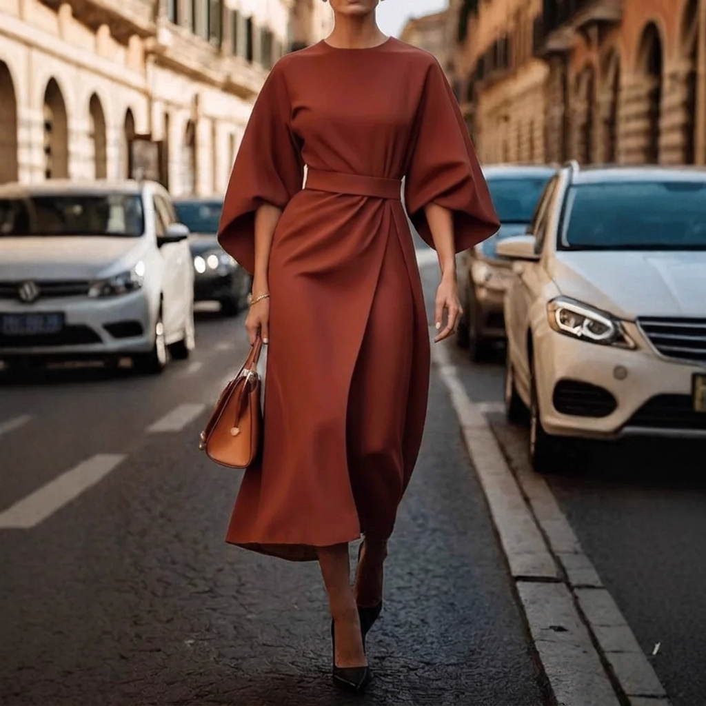 Women's Elegant Loose Sleeve Dress