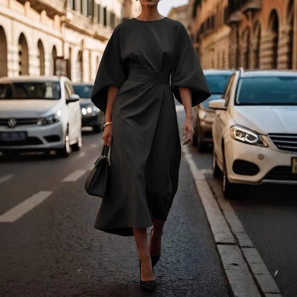 Women's Elegant Loose Sleeve Dress