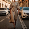 Women's Elegant Loose Sleeve Dress