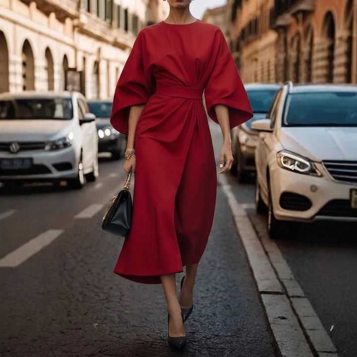 Women's Elegant Loose Sleeve Dress