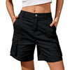 Cargo Shorts - High-Waisted