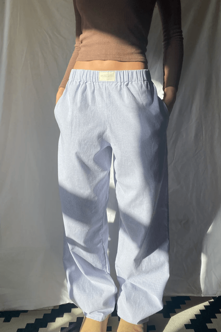 Women’s Trousers with Elastic Waist for Summer