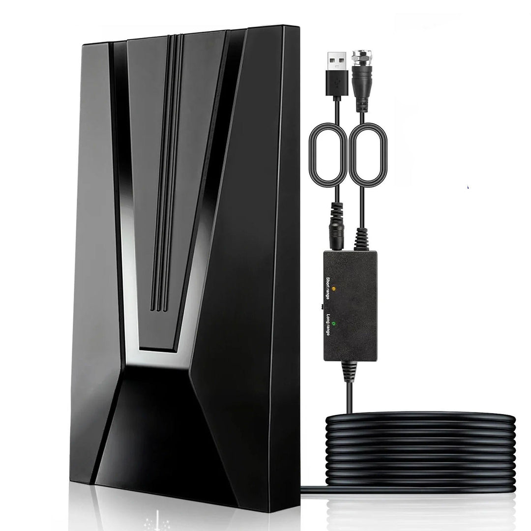 Indoor HDTV Antenna 2026 with 360 Mile Range and Signal Booster