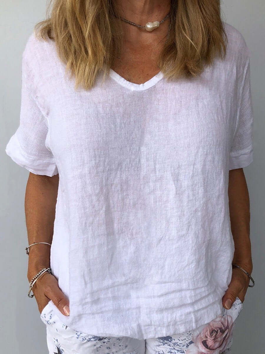 Women's V-Neck Short-Sleeve T-Shirt