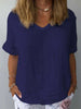 Women's V-Neck Short-Sleeve T-Shirt
