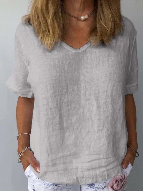 Women's V-Neck Short-Sleeve T-Shirt