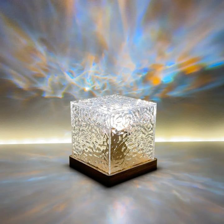 Northern Lights Prism Lamp - Borealis Cube