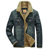 Lined Denim Jacket for Men