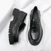 Black Men’s Loafers – Chunky Sole Casual Formal Shoes