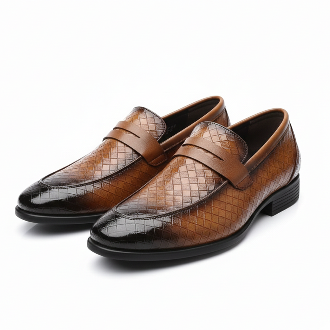 Men's Woven Slip-On Loafers