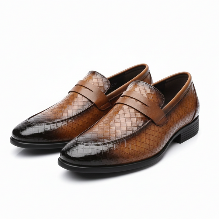 Men's Woven Slip-On Loafers