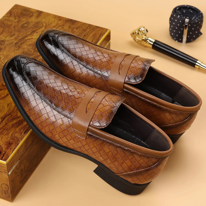 Men's Woven Slip-On Loafers