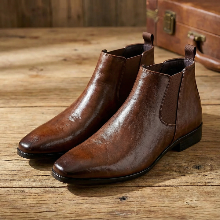 Men's Full-Grain Chelsea Boots