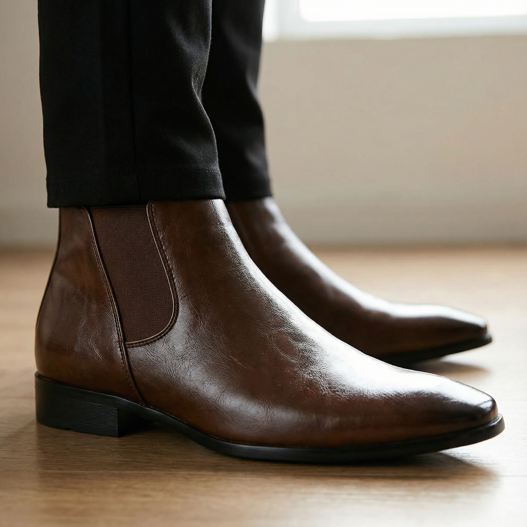 Men's Full-Grain Chelsea Boots