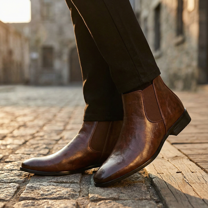 Men's Full-Grain Chelsea Boots