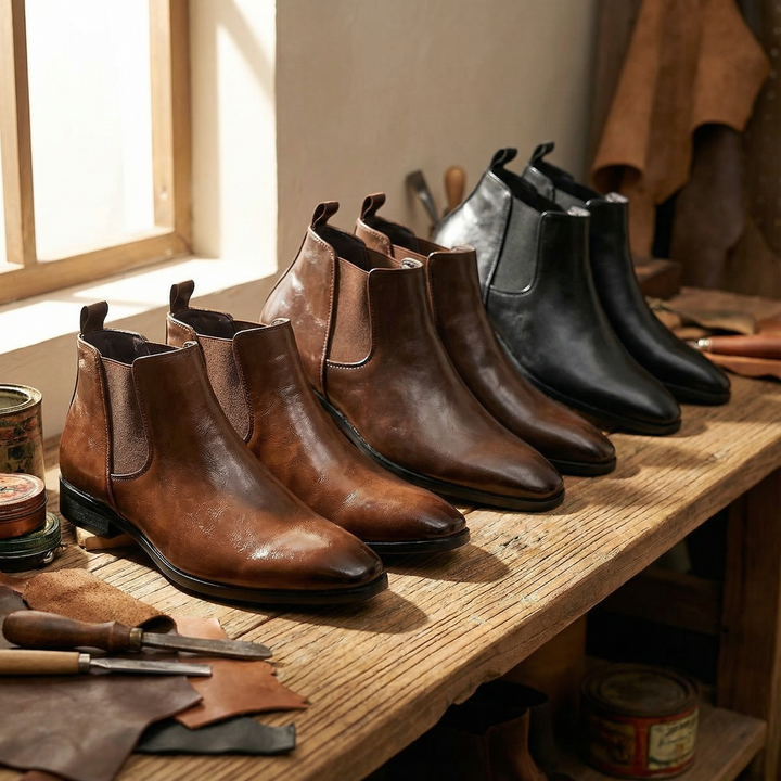 Men's Full-Grain Chelsea Boots