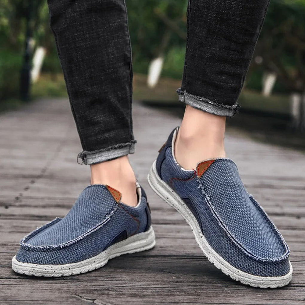 Men's Canvas Comfort Slip-On Shoes