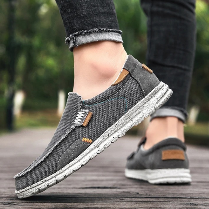 Men's Canvas Comfort Slip-On Shoes