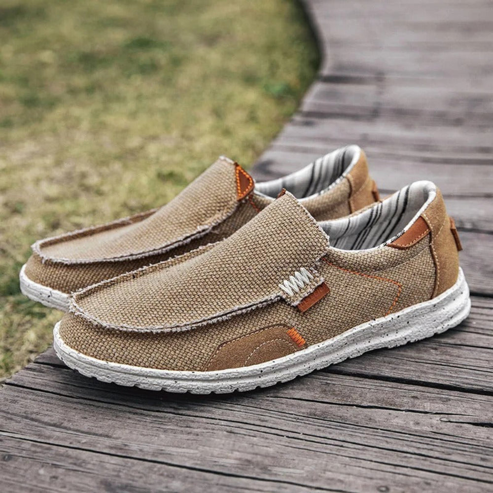 Men's Canvas Comfort Slip-On Shoes